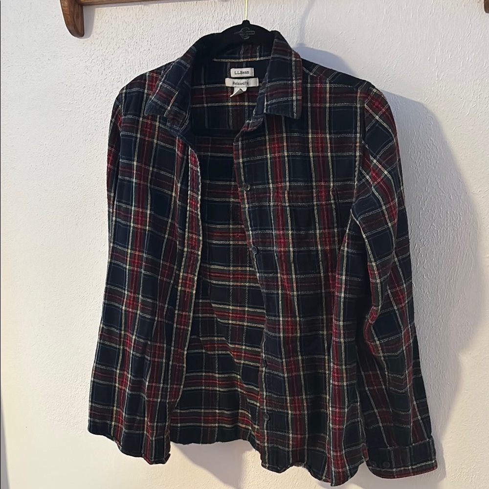 L.L. Bean Women's Plaid Shirt